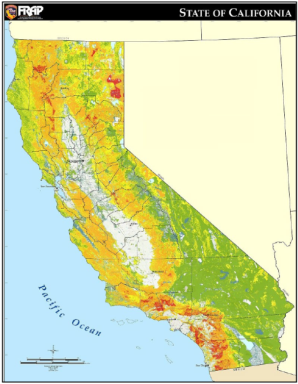 State of California Map